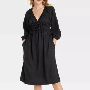 Universal Thread Black Midi Dress Size XS